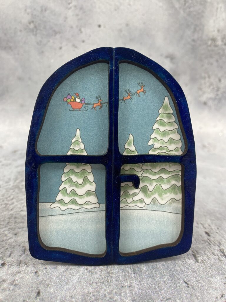 Une petite fenêtre aux couleurs de l'hiver : surprise n°10 4 mini fenetre hiver