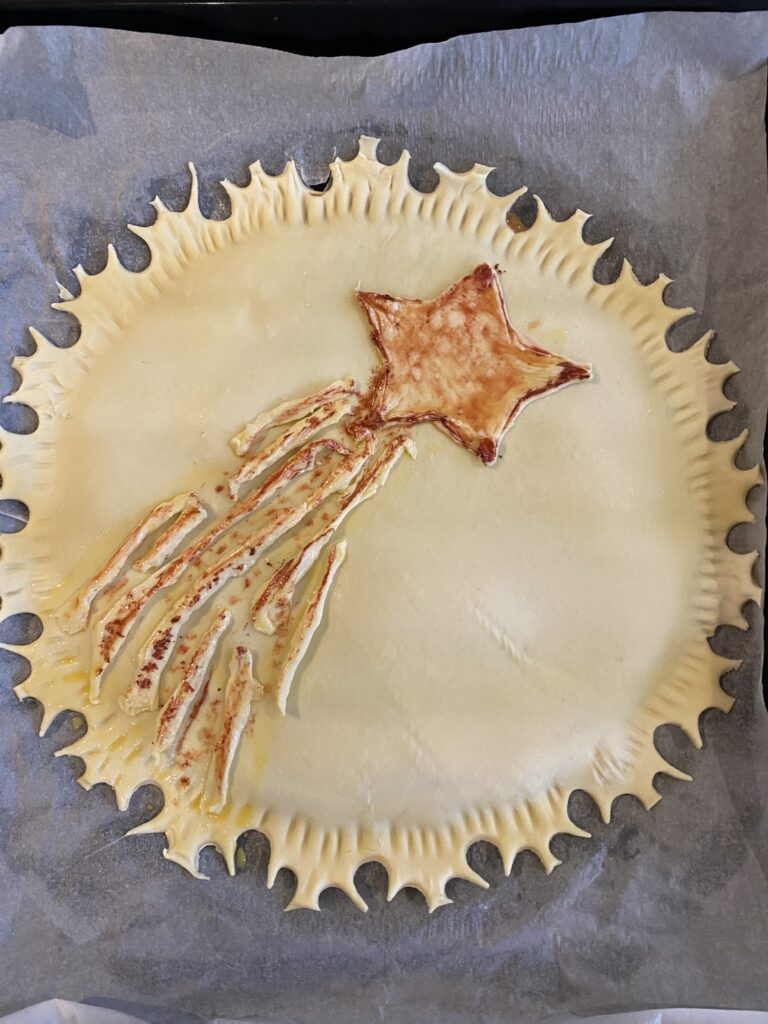 Une galette étoile pour faire ses vœux de 2023 7 galette des rois étoile filante