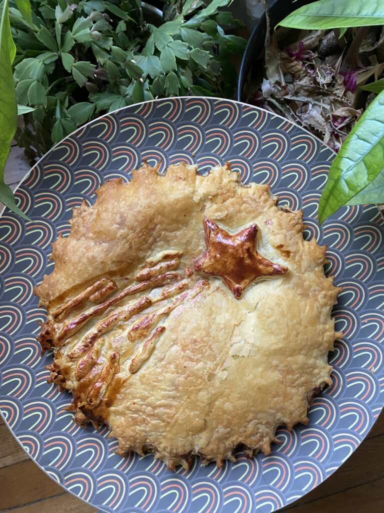Une galette étoile pour faire ses vœux de 2023 8 galette des rois étoile filante