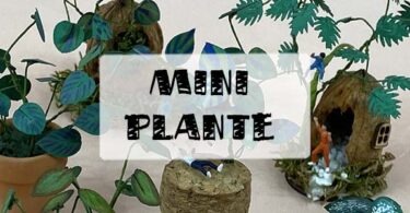 mini plante en papier