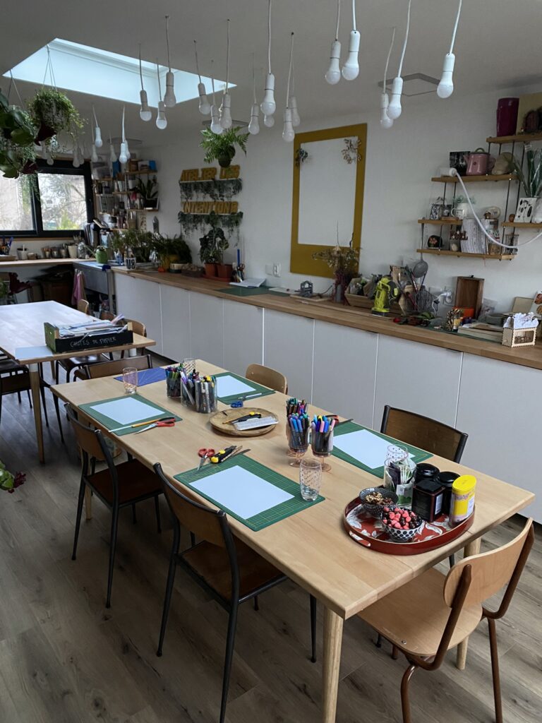Menu découverte de la créativité : les ateliers surprises ! 1 atelier des intentions