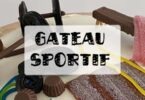 gâteau d'anniversaire pour sportif, musculation crossfit