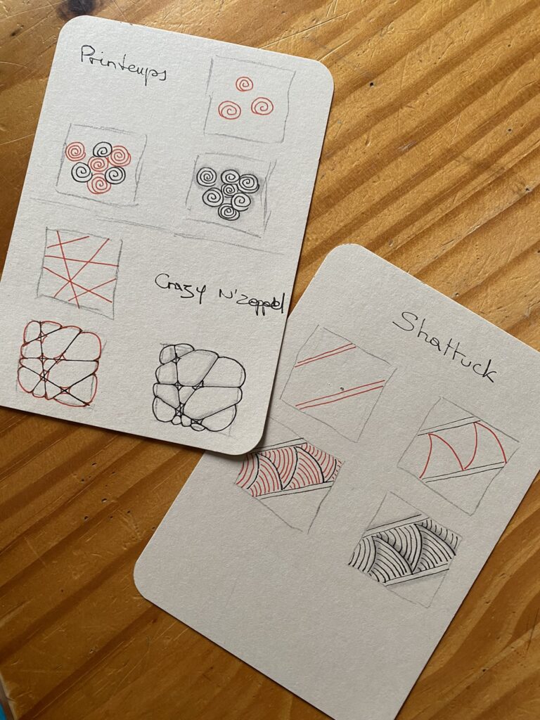 J'expérimente enfin le zentangle 2 IMG 7388