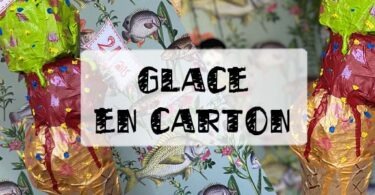 glace en carton surprise