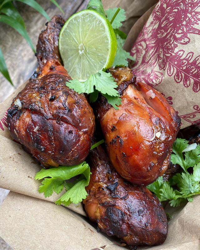 Cheffe Maëlle nous prépare un magnifique plat 1 street food faite maison poulet citron Ciloubidouille