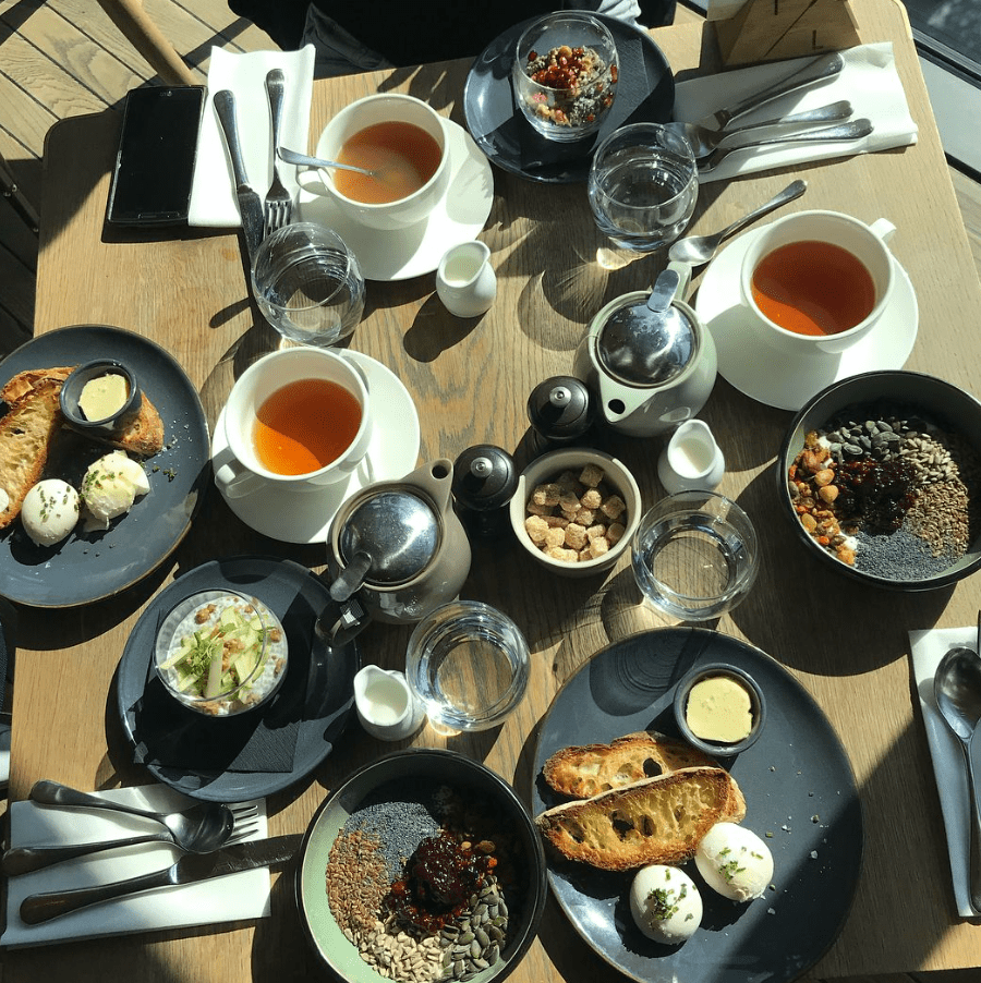 petit déjeuner à Londres