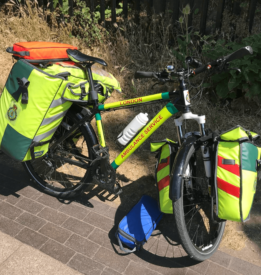 vélo ambulance londres