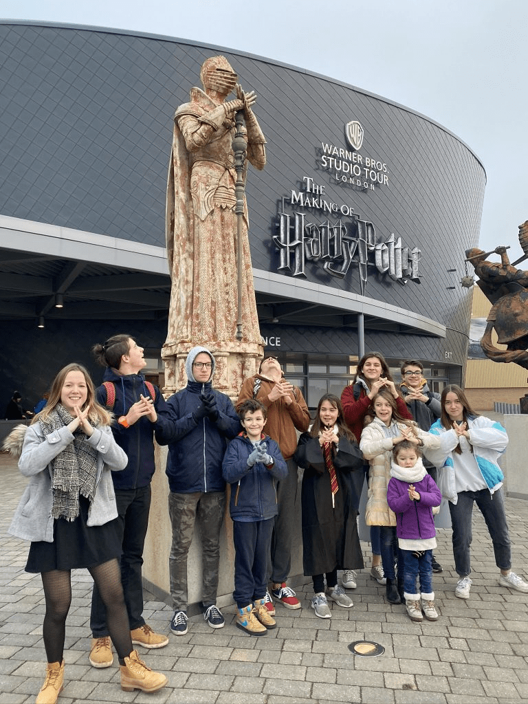 studios harry potter en famille