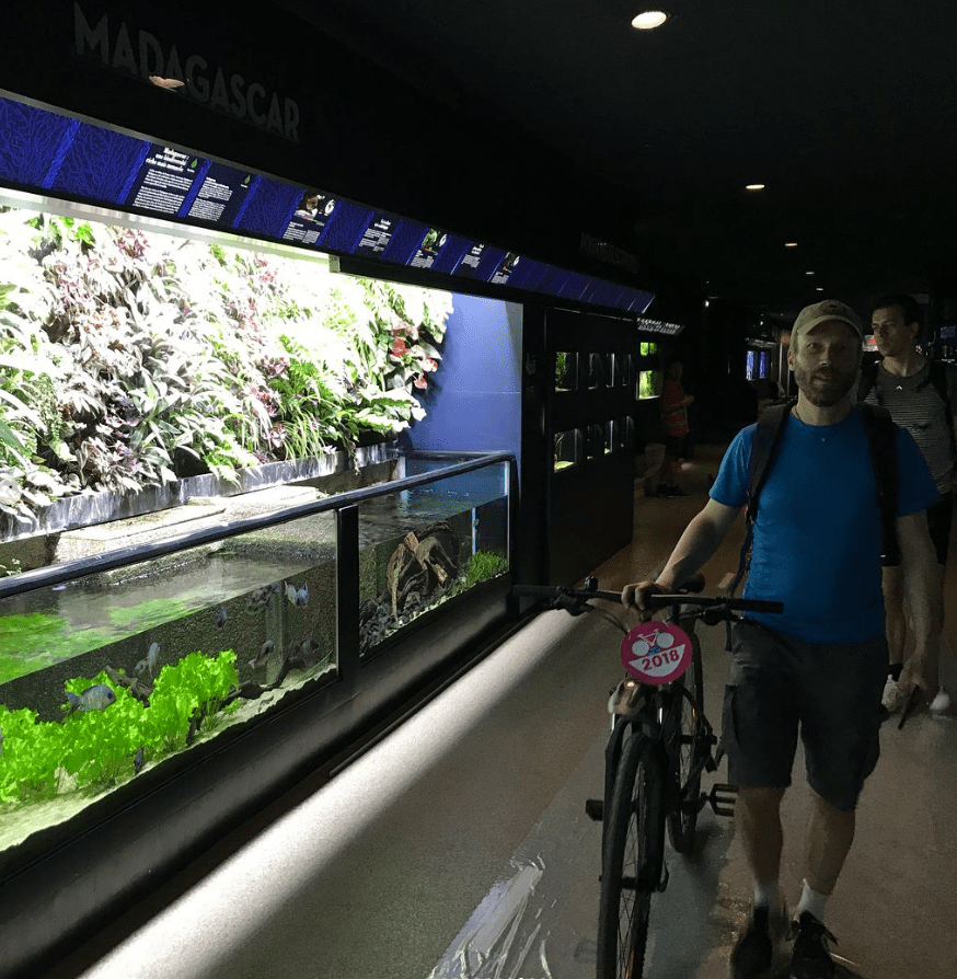 vélotour 2018 aquarium