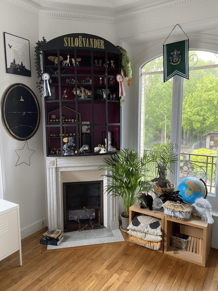 Créez votre bibliothèque DIY en bois et briques 3 chambre d'ado harry potter