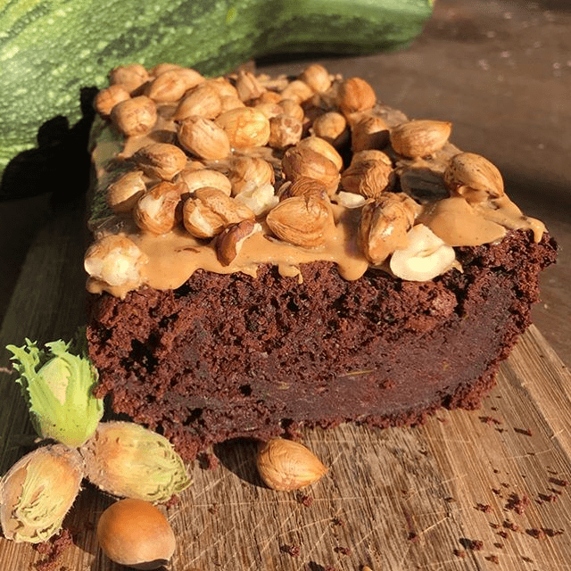 gateau au chocolat et aux courgettes du jardin