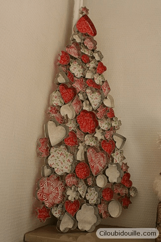 sapin de noël emporte pièce