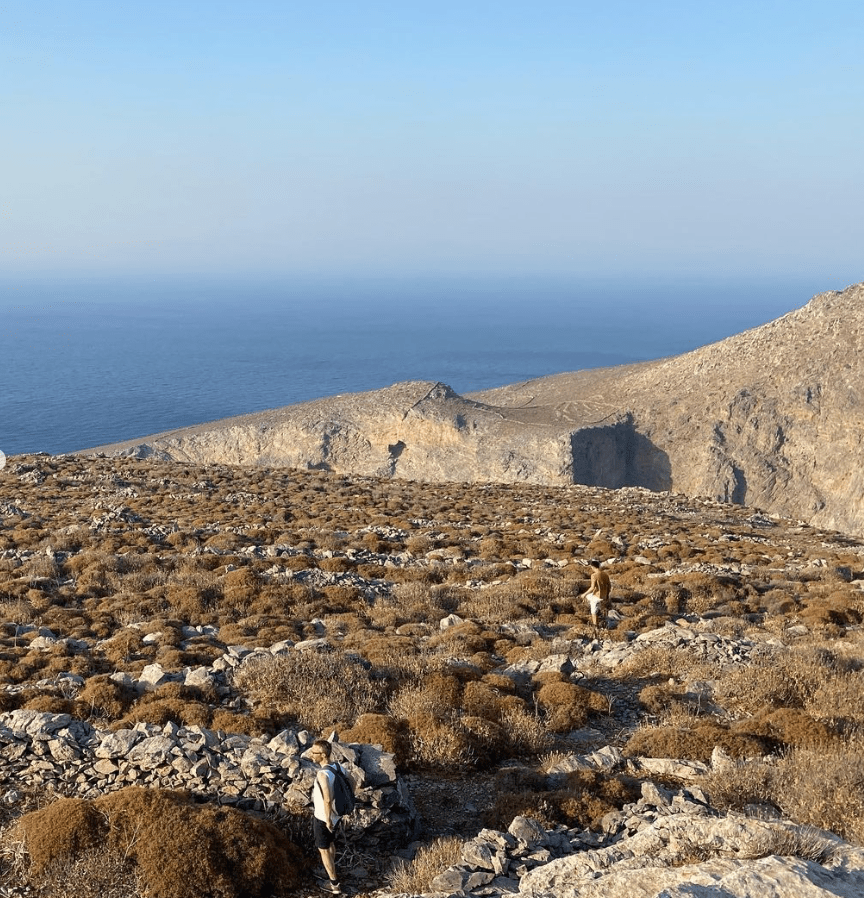 Mon voyage dans les nombreuses îles grecques 13 rando à amorgos