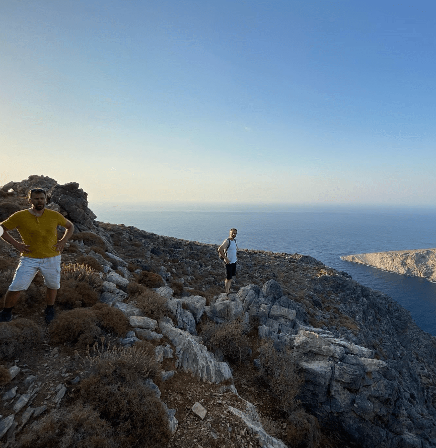Mon voyage dans les nombreuses îles grecques 15 rando à amorgos