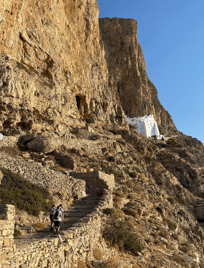 Mon voyage dans les nombreuses îles grecques 6 rando à Amorgos