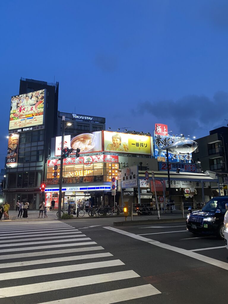 Trois jours à Tokyo en famille 30 quartier de Tsukiji à tokyo
