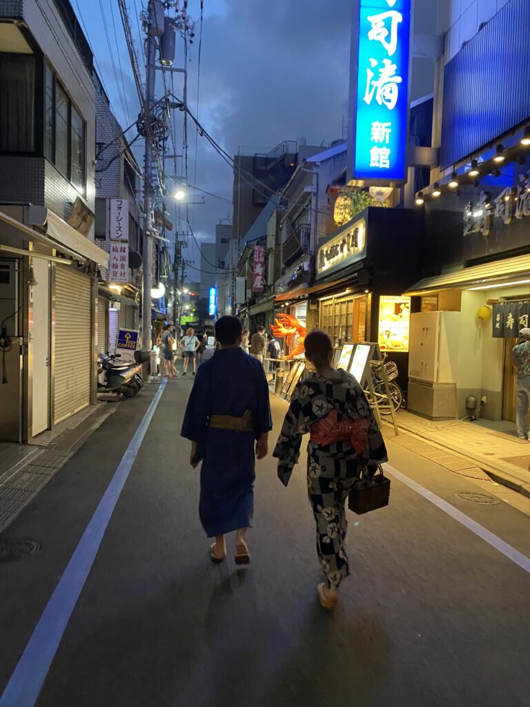 Trois jours à Tokyo en famille 28 quartier de Tsukiji à tokyo