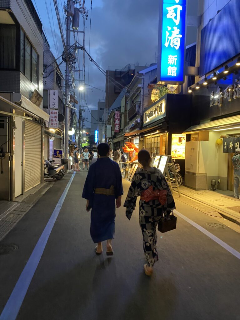 quartier de Tsukiji à tokyo