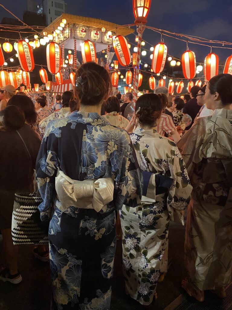 fête traditionnelle au Japon