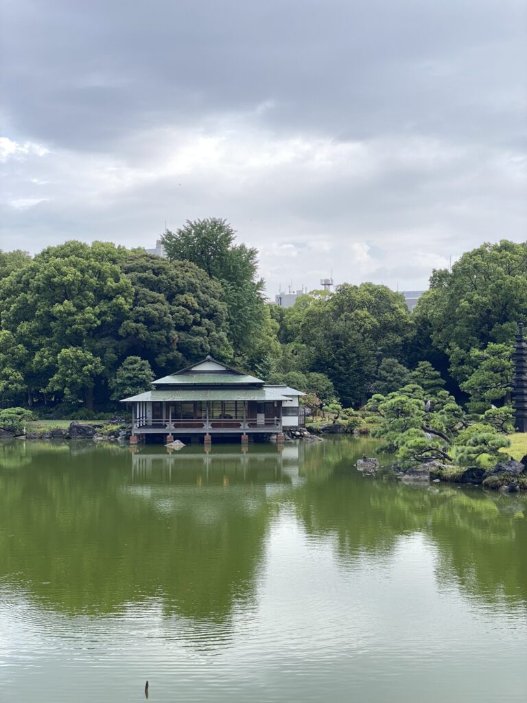 Trois jours à Tokyo en famille 74 japon en famille : visite des jardins de Kiyosumi