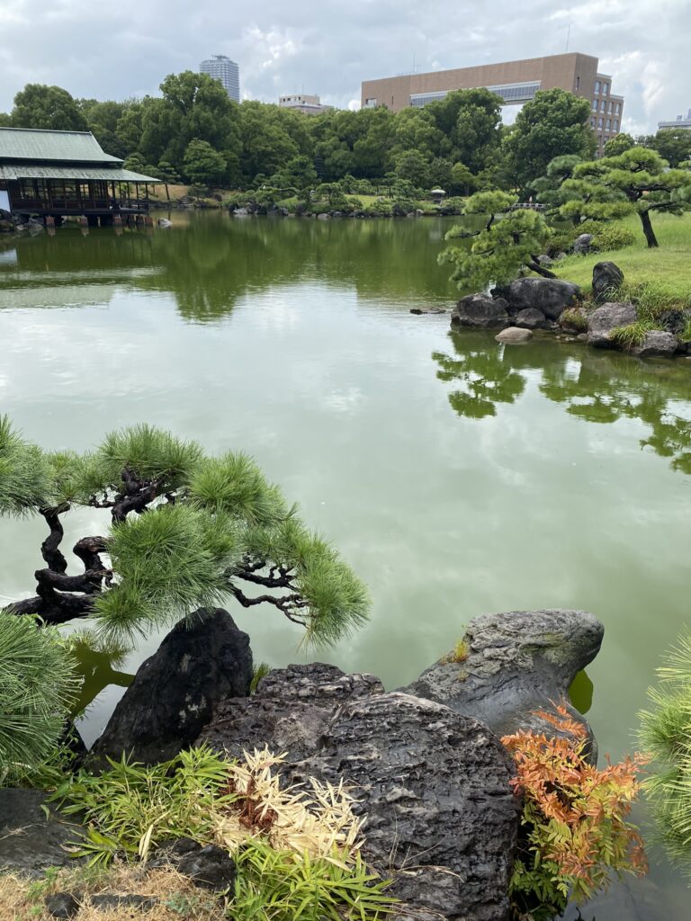 Trois jours à Tokyo en famille 71 japon en famille : visite des jardins de Kiyosumi