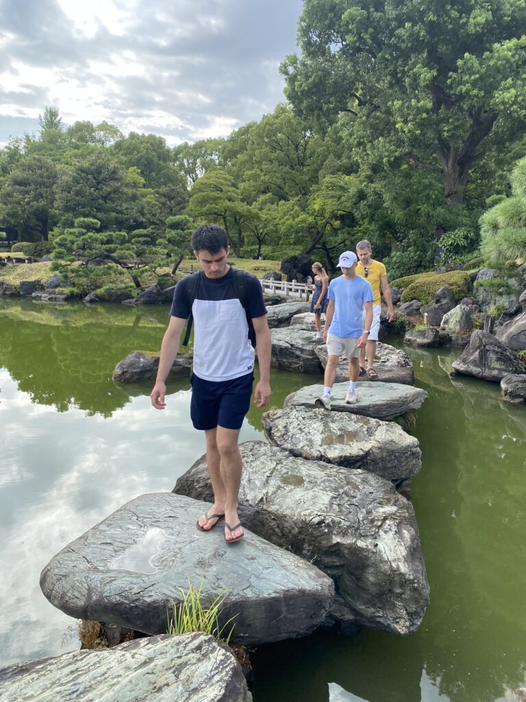Trois jours à Tokyo en famille 68 japon en famille : visite des jardins de Kiyosumi