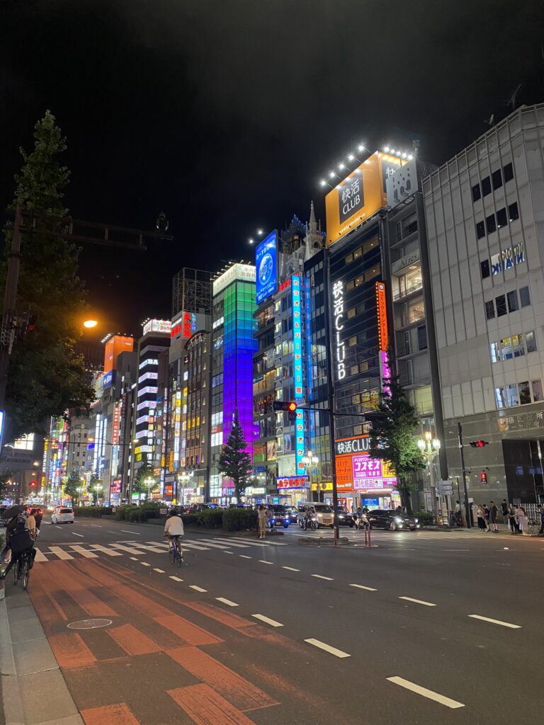 quartier de Shinjuku à tokyo