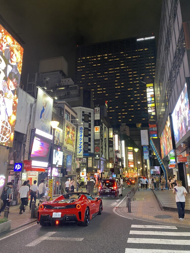 quartier de Shinjuku à tokyo