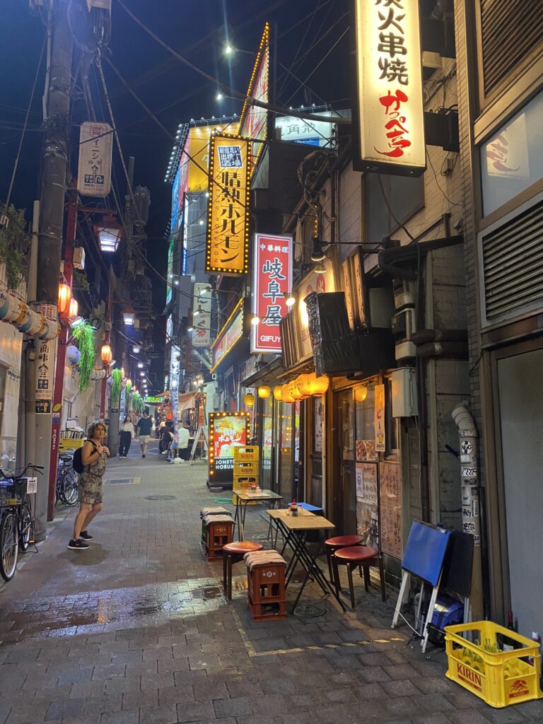 Trois jours à Tokyo en famille 97 rue omoide Yokosho à tokyo