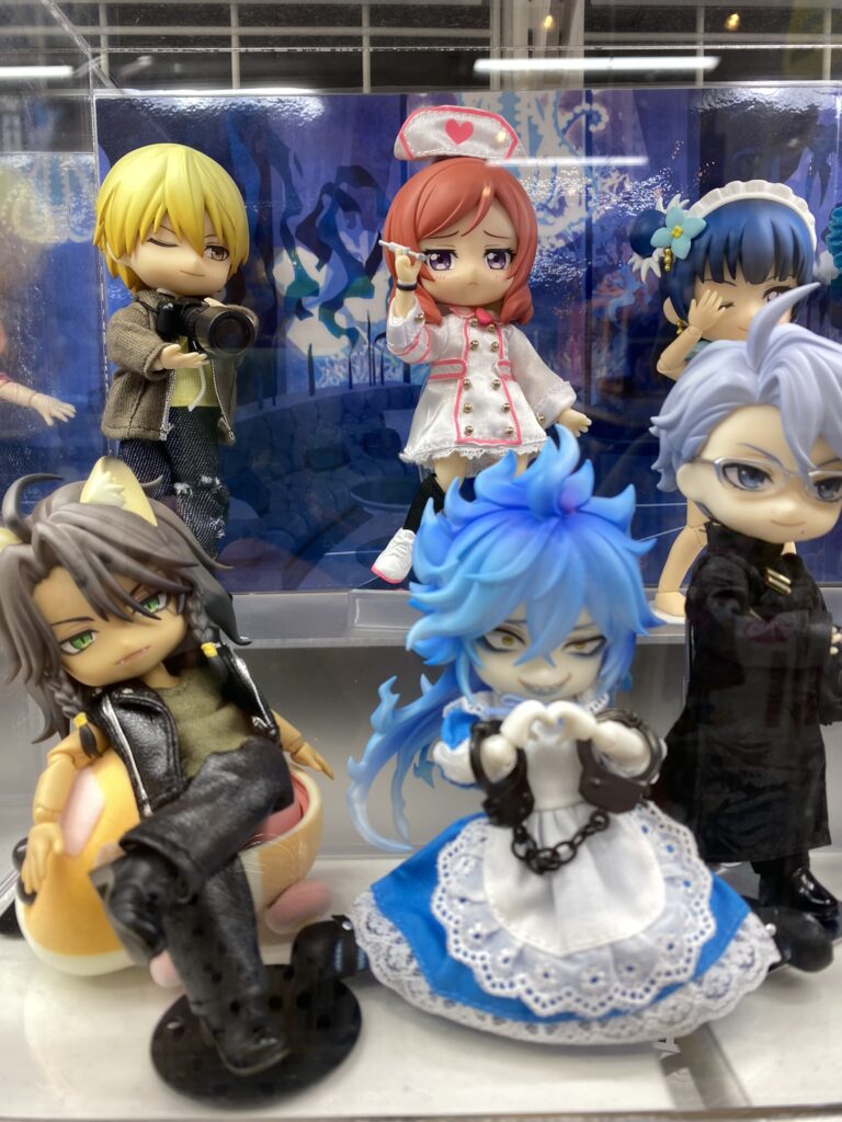 magasin de figurines manga dans le quartier de Hakihabara à Tokyo