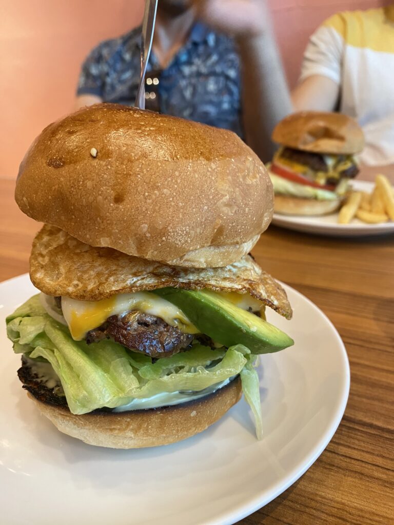 crane burger à tokyo