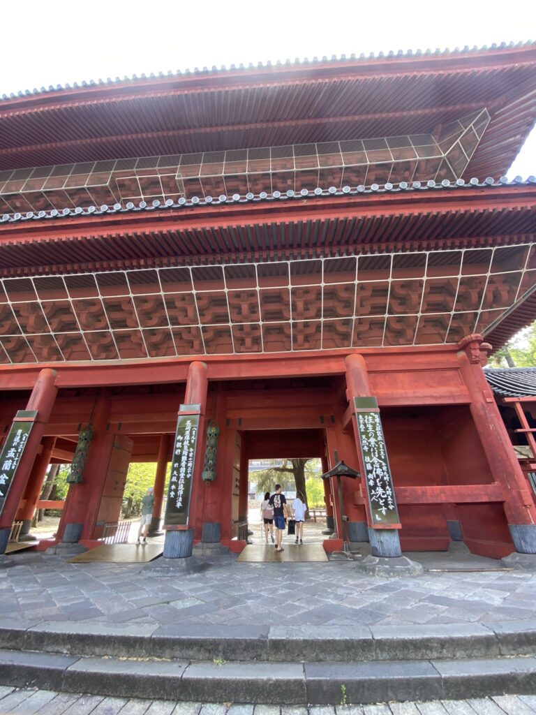 Trois jours à Tokyo en famille 122 temple zojo-ji à tokyo