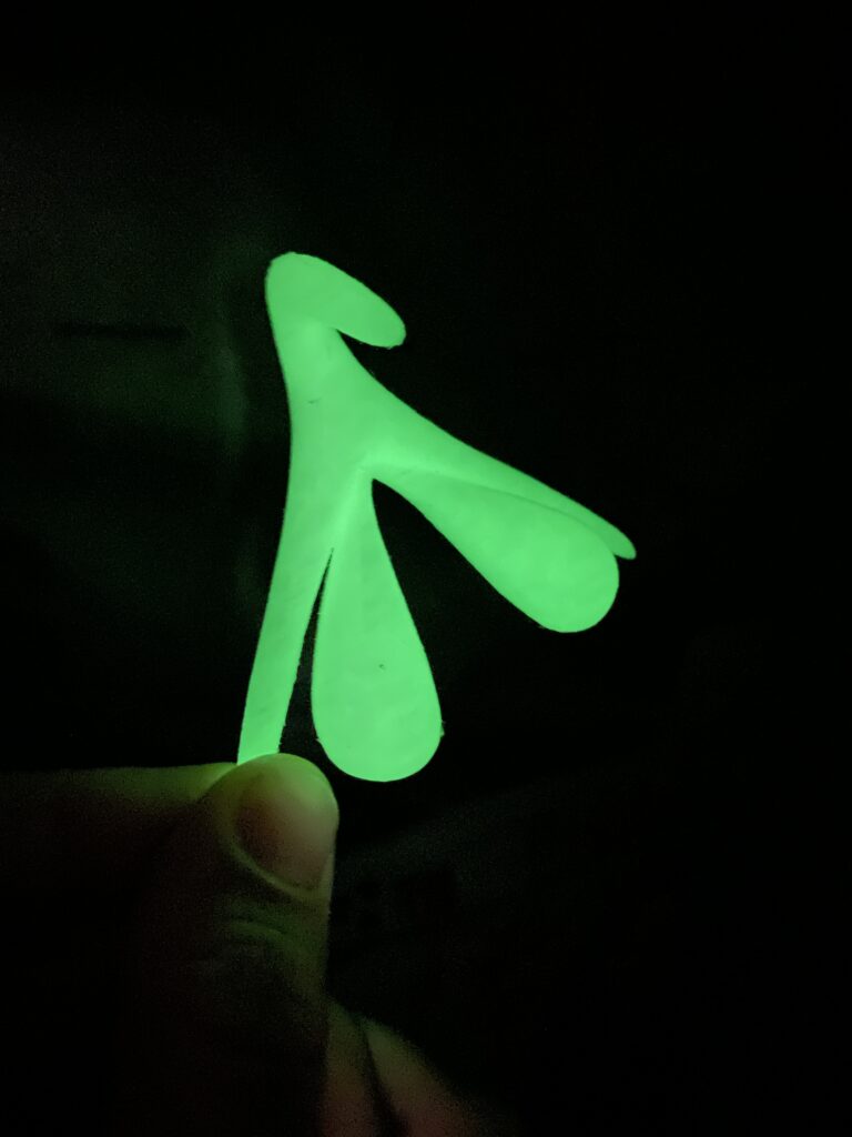 clitoris phosphorescent