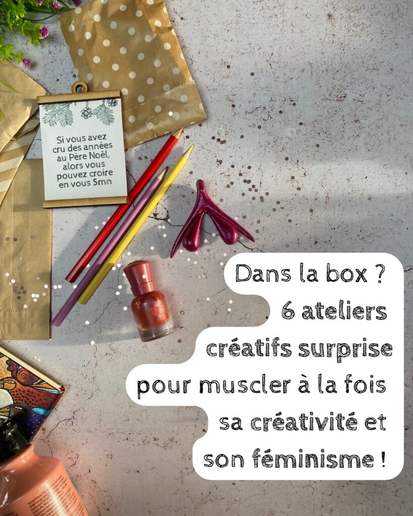 Lancement de la box créative féministe et l'histoire du Clito de Noël - Ciloubinews 2 box créative féministe