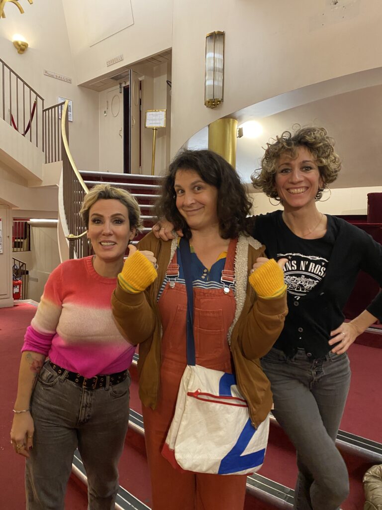 Lancement de la box créative féministe et l'histoire du Clito de Noël - Ciloubinews 9 noémie de lattre, ciloubidouille et Elodie Milo