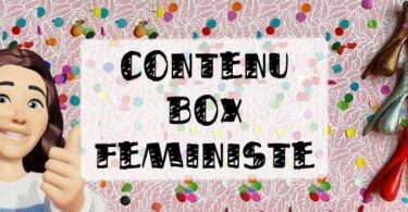 contenu box féministe ciloubidouille