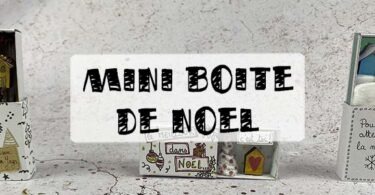 mini boite de noël