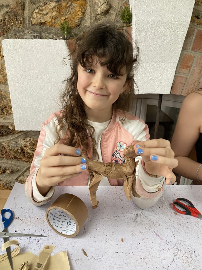 Comment fabriquer un super animal totem en papier 8 IMG 2642