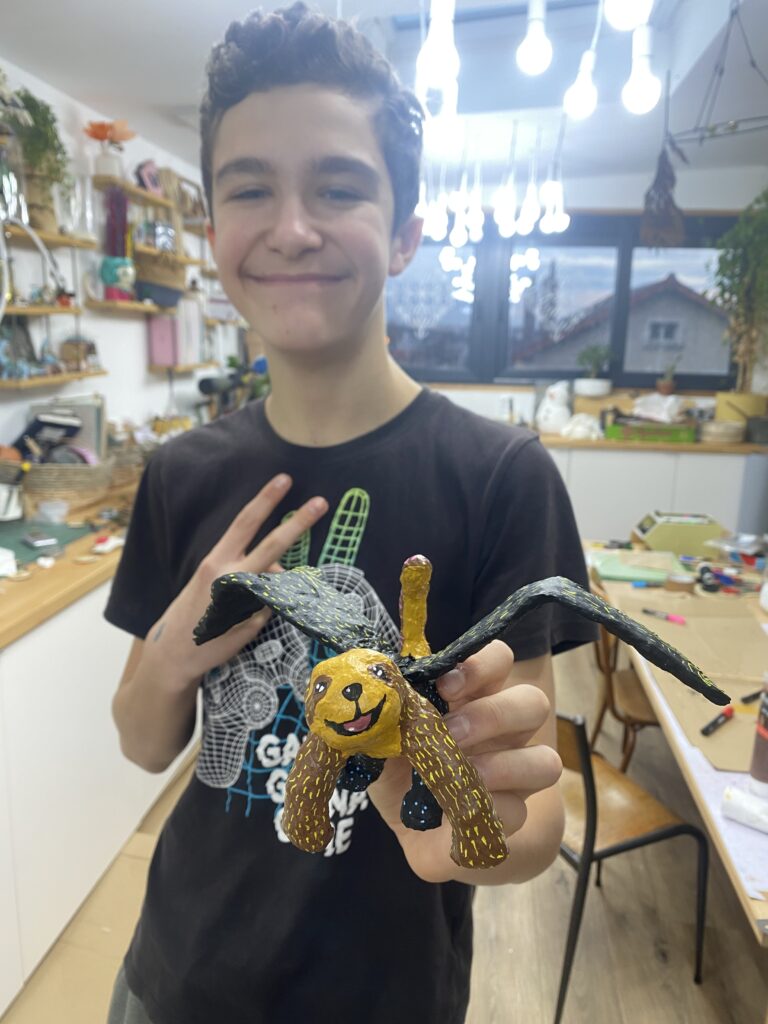 Comment fabriquer un super animal totem en papier 29 IMG 2684
