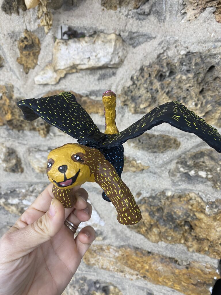 tuto faire un alebrije en papier