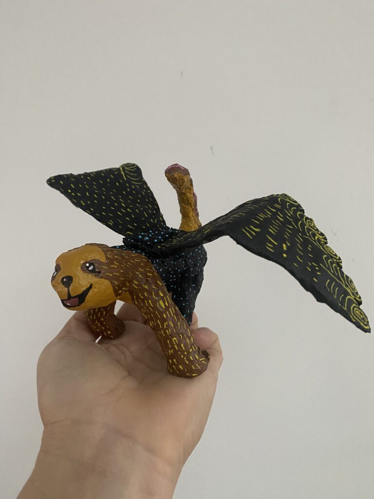 tuto faire un alebrije en papier