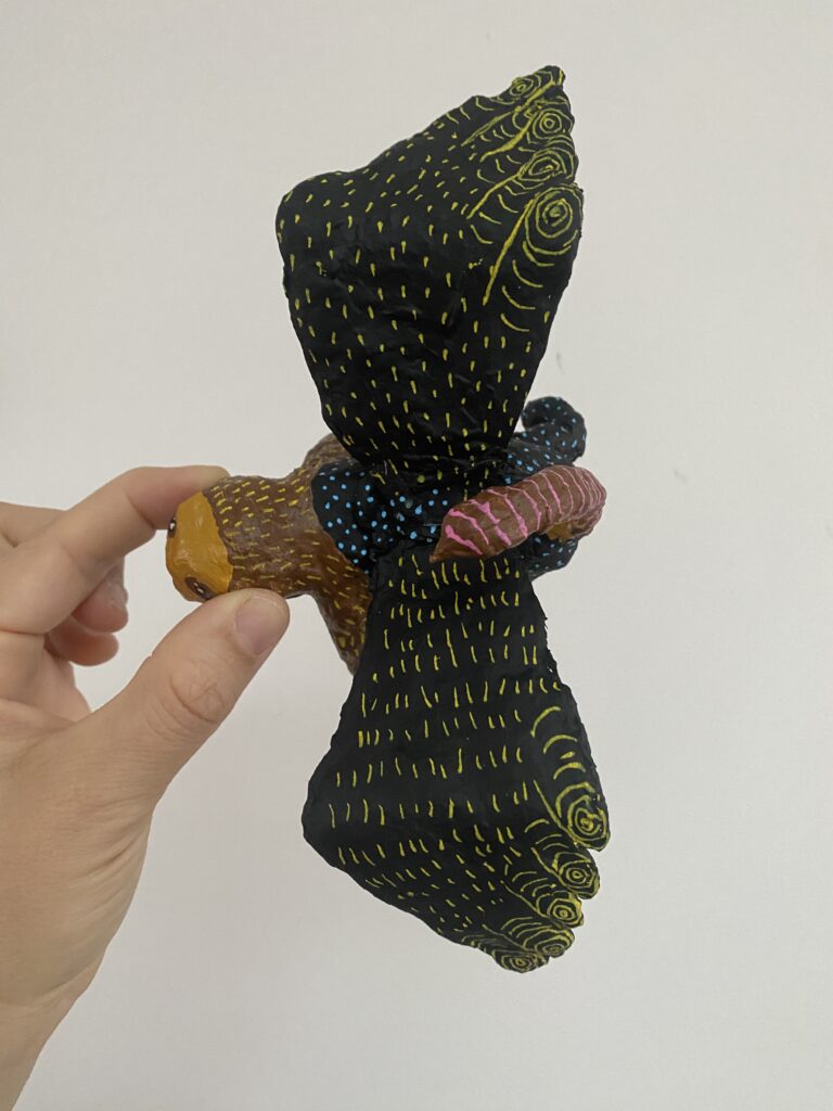 Comment fabriquer un super animal totem en papier 24 IMG 2699