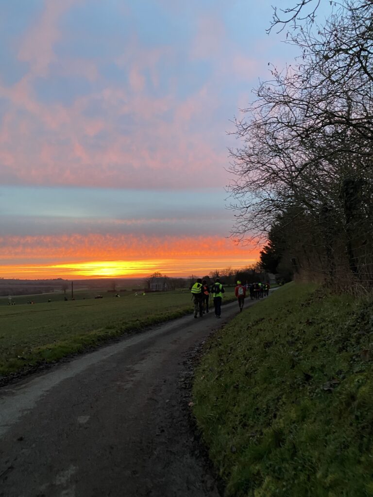 marche de nuit de 56km bourges sancerre