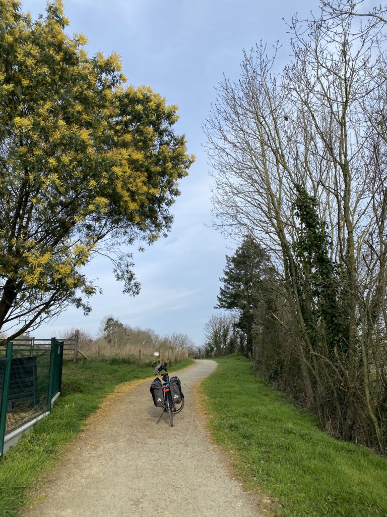 Paris Saint-Malo à vélo et en solo