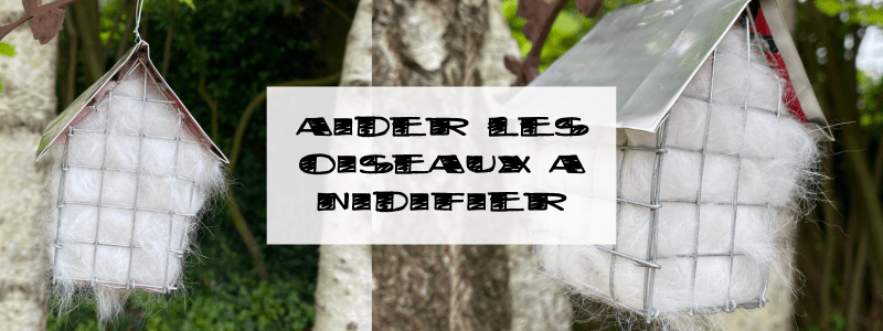 comment aider les oiseaux à nidifier avec ce distributeur de poils d'animaux