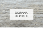 boule à neige en bois diorama