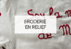 tuto facile broderie en relief