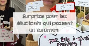 idée de cadeau surprise pour soutenir un étudiant qui passe un examen : bac brevet