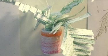 MEA fabriquer une plante en papier