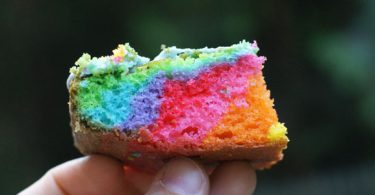 MEA gâteau arc en ciel